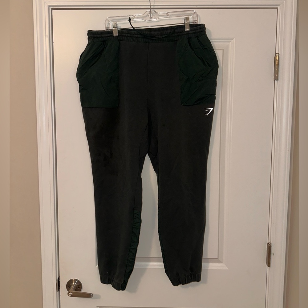 Gymshark Joggers Dark Green, size XXL